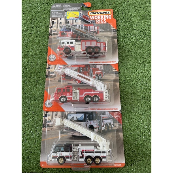 Matchbox Working Rigs Series Pierce Fire Truck Shopee Malaysia 
