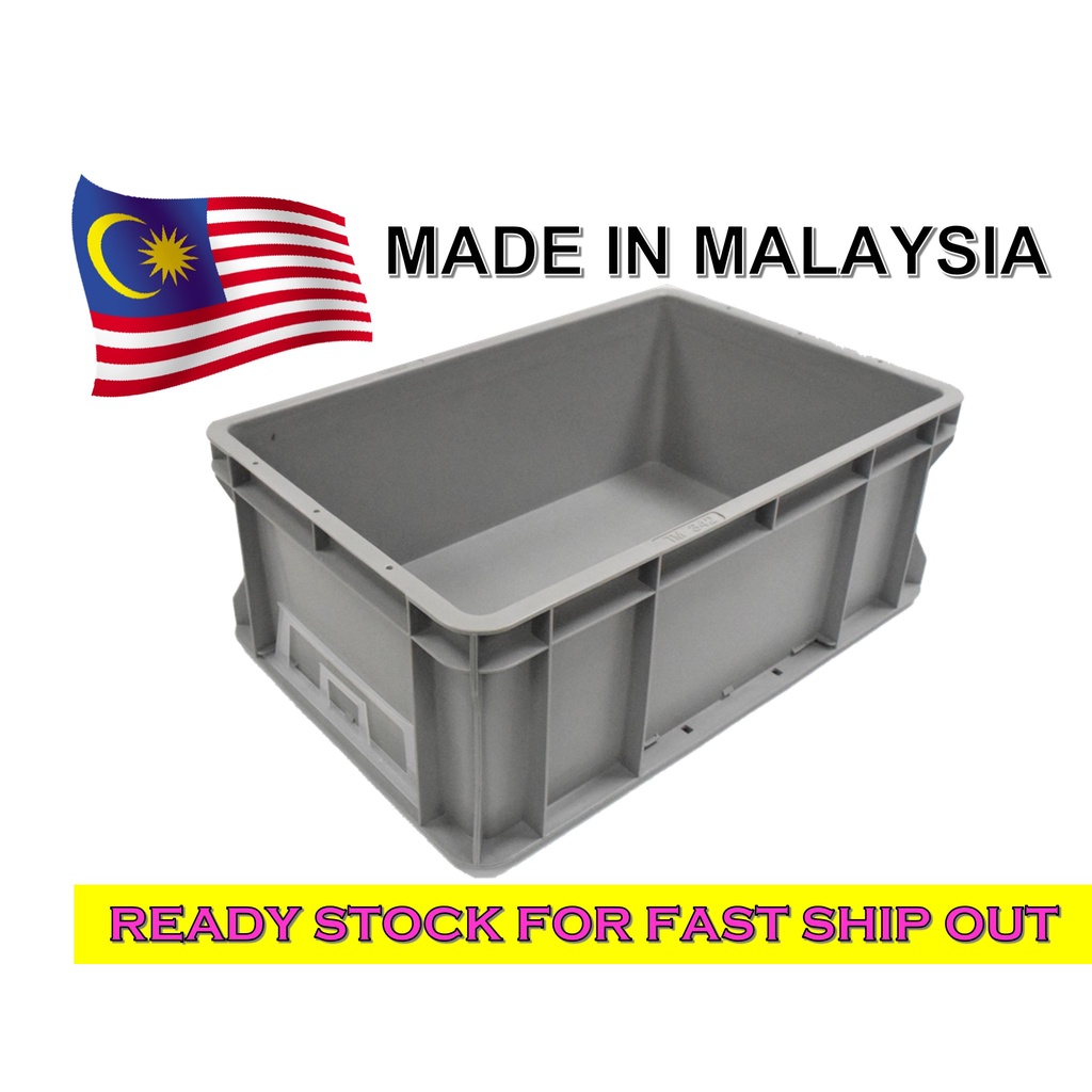 TM Polybox TM342 Light Grey Heavy Duty Plastic Container Made In ...