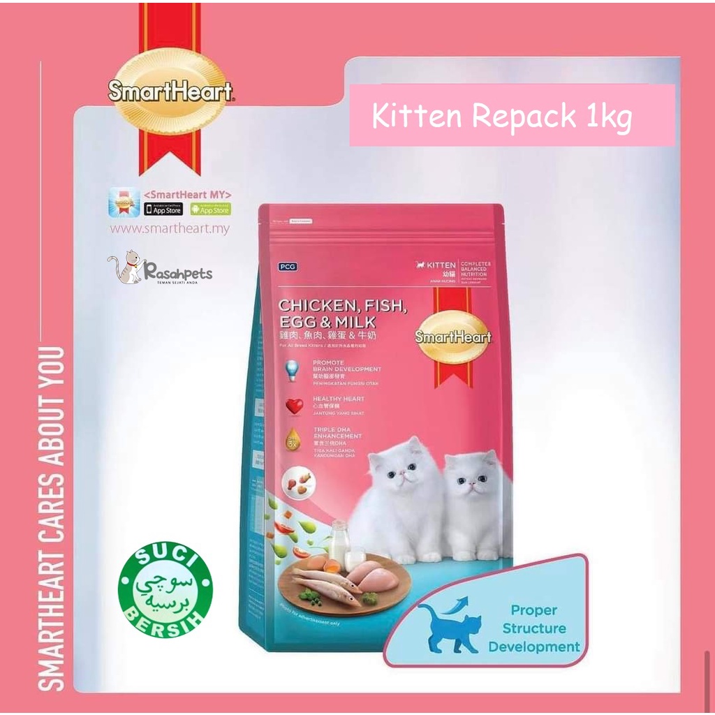 Smartheart Kitten 1kg ( Repack ) | Shopee Malaysia