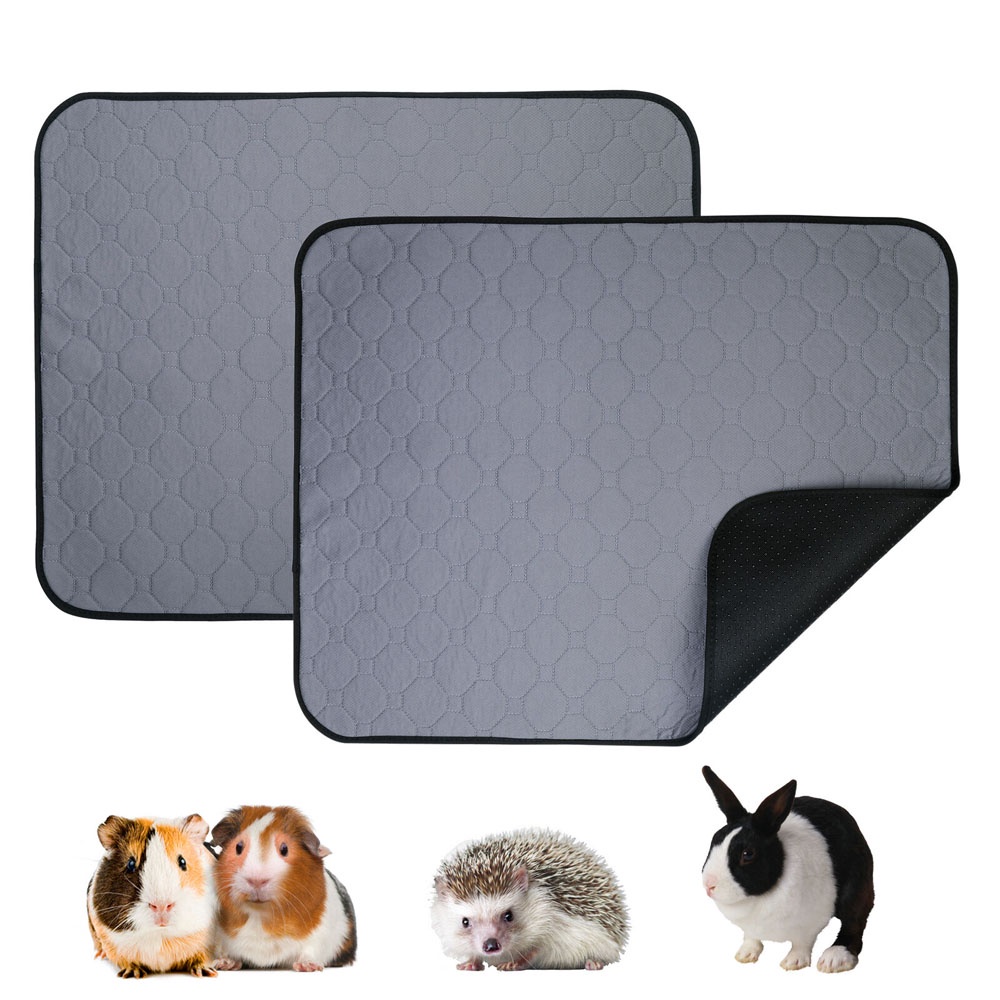 Waterproof Guinea Pig Fleece Cage Liners 2 Pack Washable Guinea Pig Pee Pads Shopee Malaysia