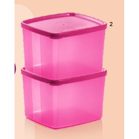 Tupperware Square Round 800ml (2pcs) | Shopee Malaysia