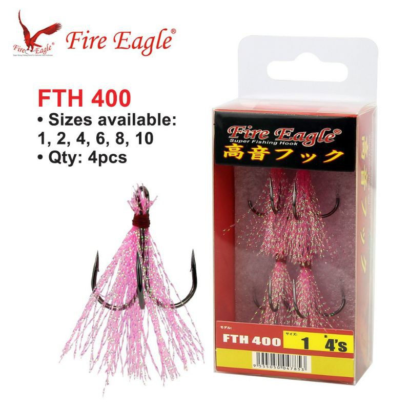 Mata kail Fire Eagle Treble Hook FTH 400 / Fishing hook Fire Eagle Treble  Hook FTH 400
