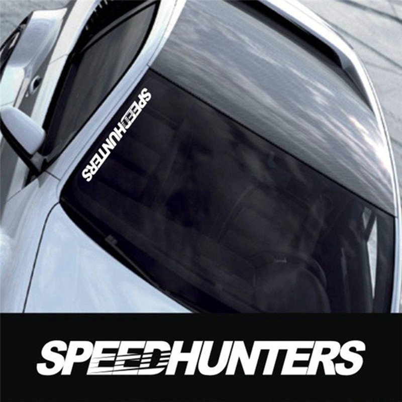 Hot Car Decals Hellaflush Style Car Front Windshield Sticker Vinyl Speedhunters Shopee Malaysia 