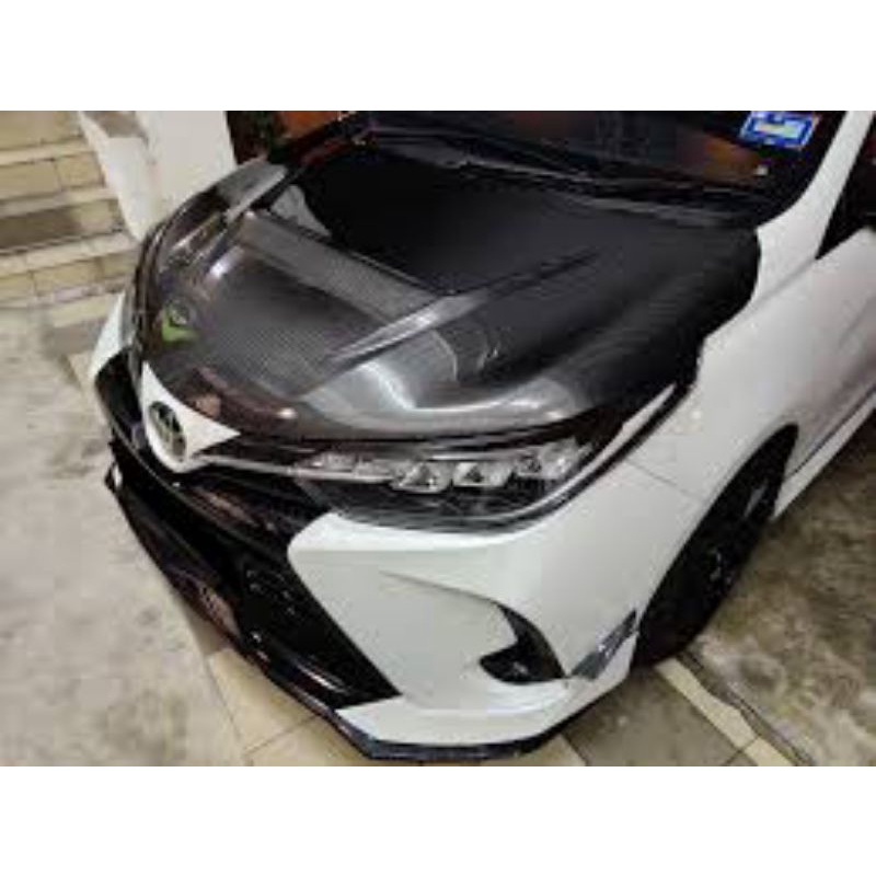 CARBON FIBRE HOOD FOR TOYOTA VIOS NCP151 YARIS 2020 Shopee