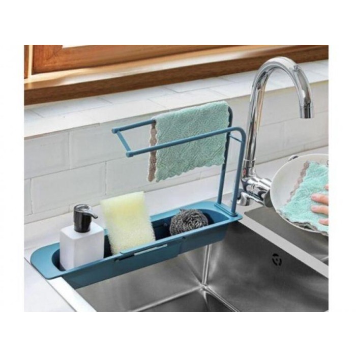 Kitchen Sponge Sink Rack Washcloth Sponge Storage Rack | Shopee Malaysia