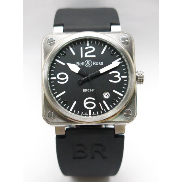 Fashion Unisex Watch Full Stainless Steel BELL ROSS BR03 92 Quartz 38mm Shopee Malaysia