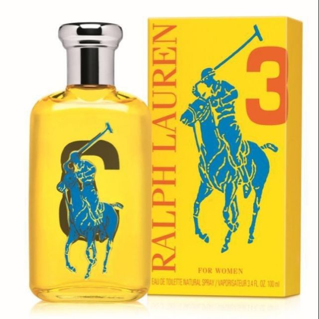 RALPH LAUREN POLO NO 3 WOMEN PERFUME 100ML