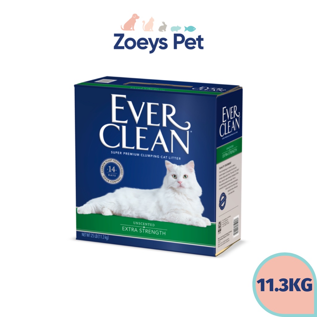 Ever Clean Cat Litter 25LB/11.3kg (Extra Strength Unscented / Scented