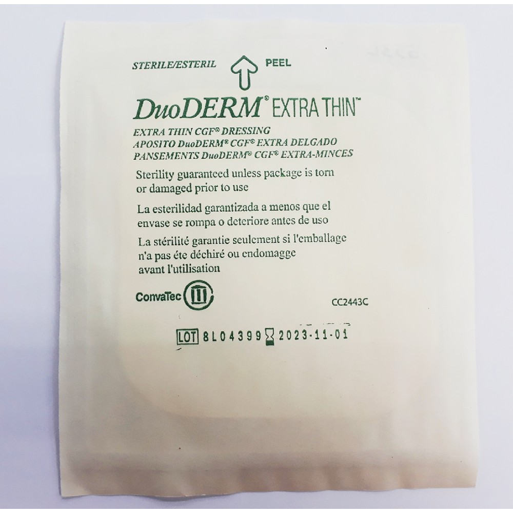 DUODERM EXTRA FINO 10X10 CM (1und) - Curativo Hidrocoloide