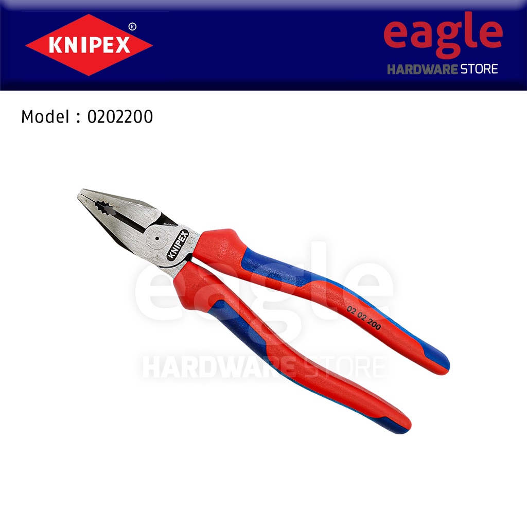KNIPEX Tools - High Leverage Combination Pliers (201180), 7.25 - Side