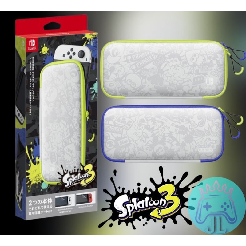 Nintendo Switch Official Splatoon 3 Edition Carrying Case & Screen