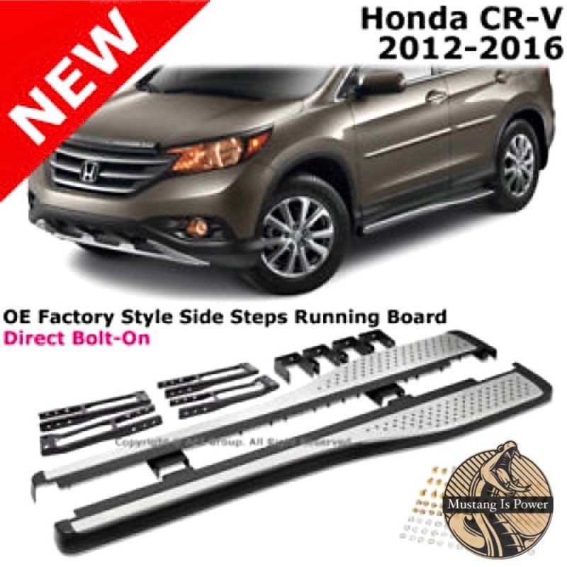 SIDE STEP RUNNING BOARD HONDA CRV 20122016 Shopee Malaysia