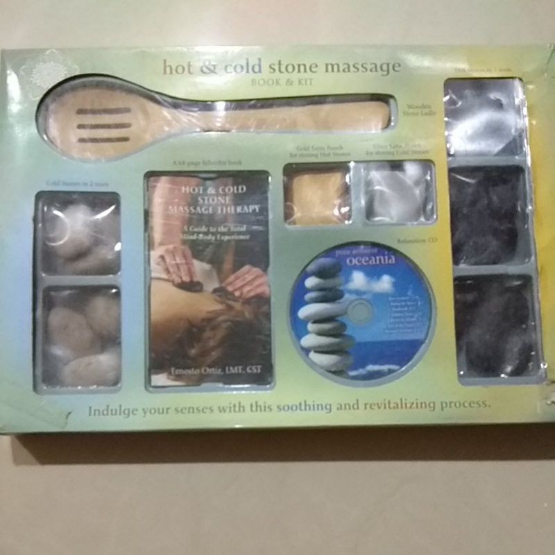 Clearance Hot And Cold Stone Massage Book And Kit Shopee Malaysia