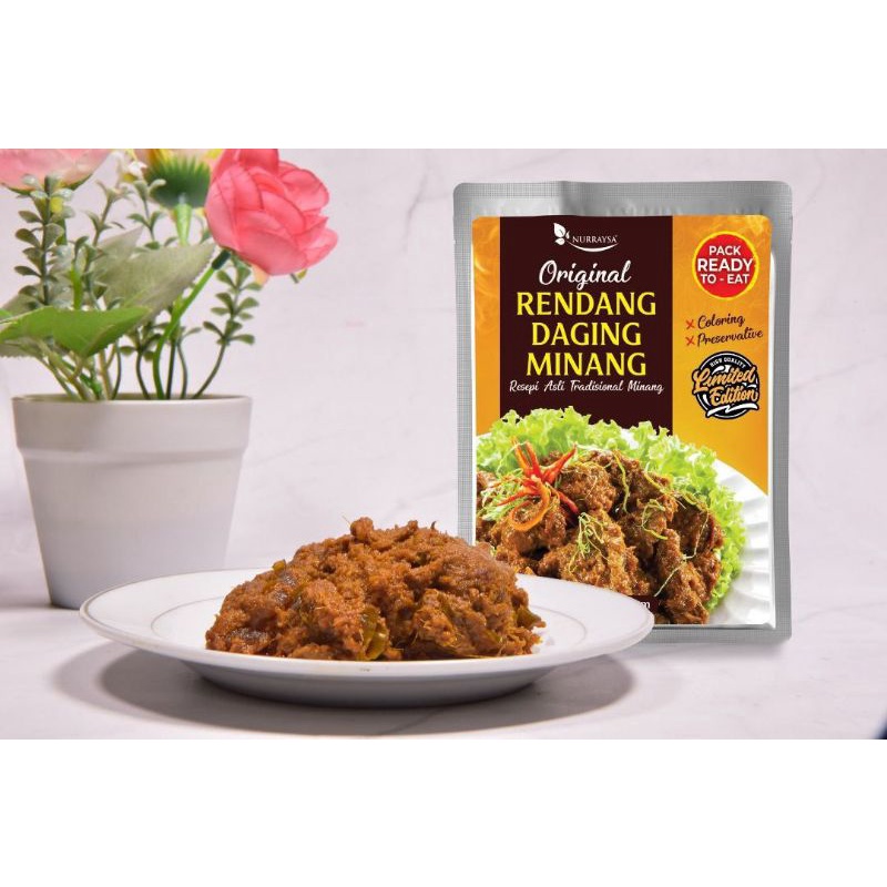 ORIGINAL RENDANG DAGING MINANG 240G BY NURRAYSA - RESEPI ASLI ...