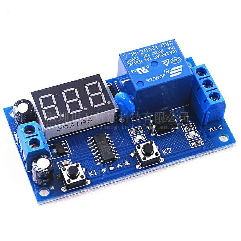 MESIN Digital Time Delay Relay Module 2B3D Digital Timer for Hatching ...
