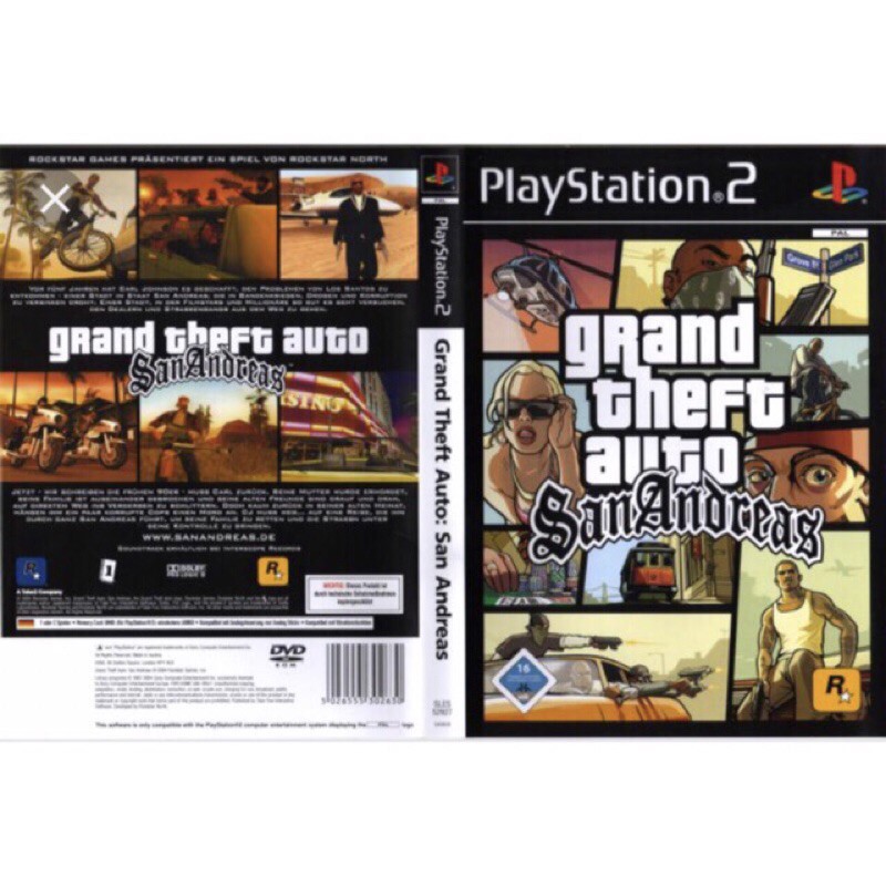 Gta cd store for ps2