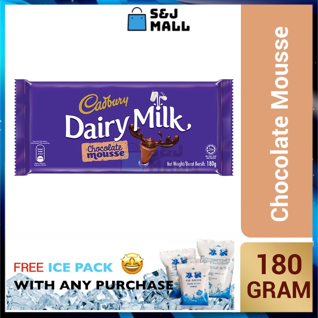 Cadbury Dairy Milk Chocolate Mousse 180g Shopee Malaysia