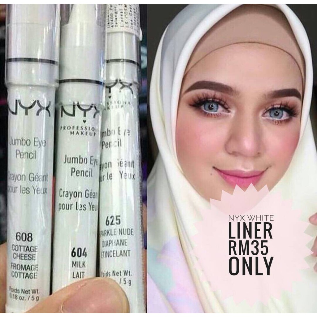 Nyx on sale white eyeliner