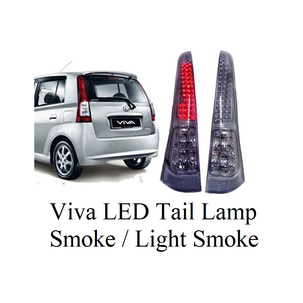 Viva LED Tail Lamp Smoke (1 set 2 pcs) Shopee Malaysia
