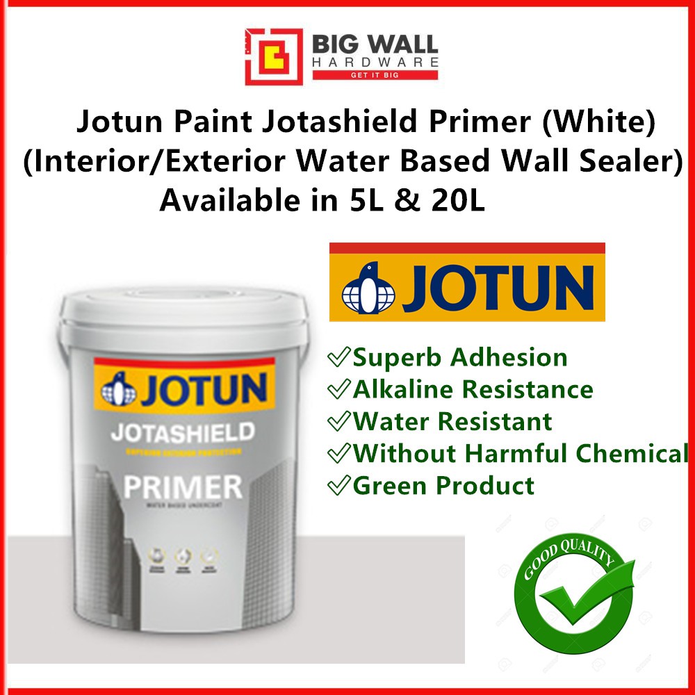 20L Jotun Paint Jotashield Primer (Sealer For Interior/Exterior Wall ...