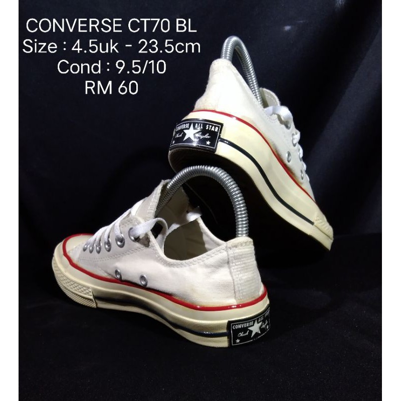 CONVERSE CT70 Black Label | Shopee Malaysia
