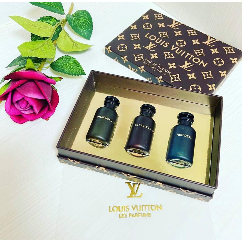 Louis Vuitton Miniatures Set Ombre Nomade 4 x 7.5 ml Gift Set Fragrances  3701002701366