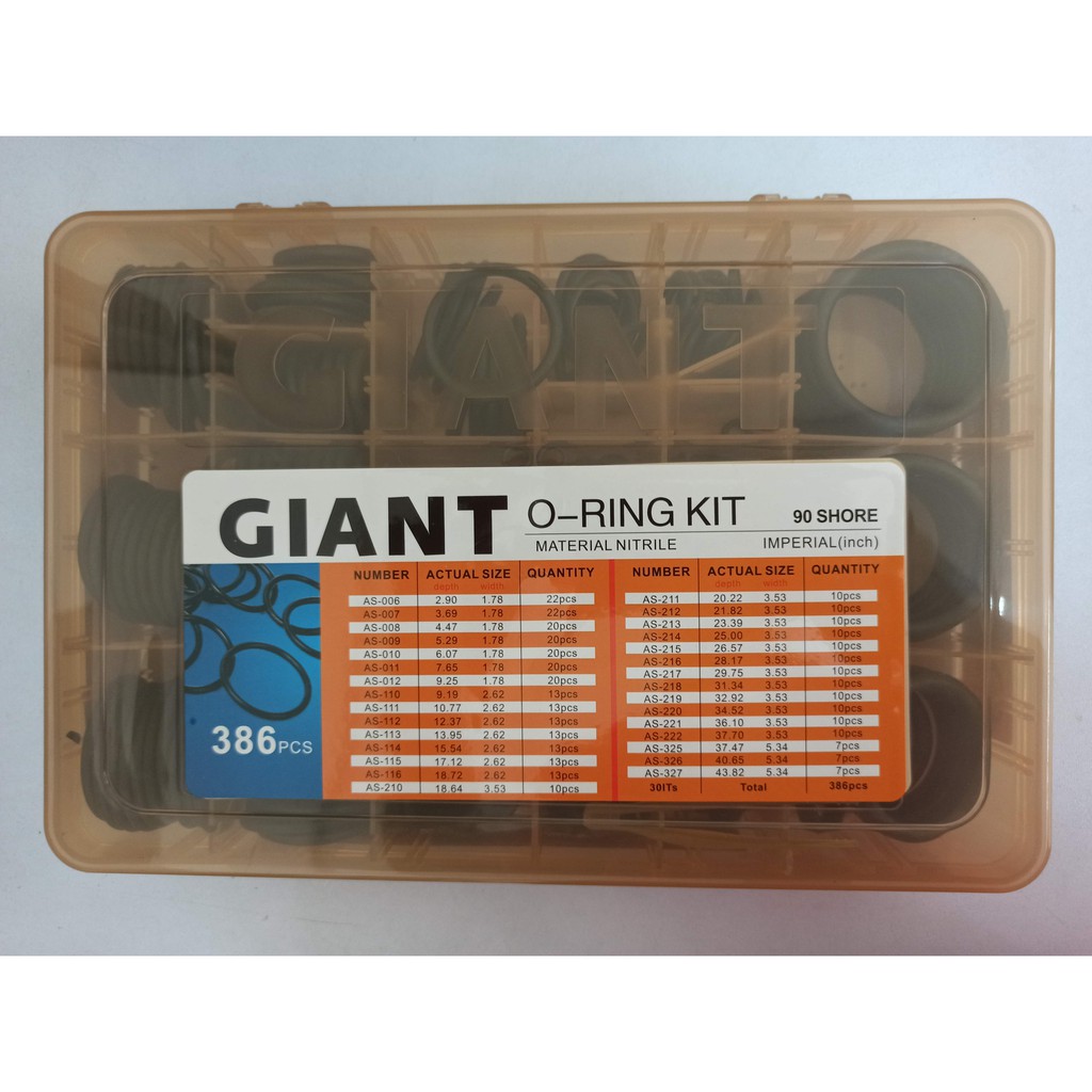 GIANT ORing Kit Box NBR90 HITACHI / CATERPILLAR / KOBELCO / KOMATSU