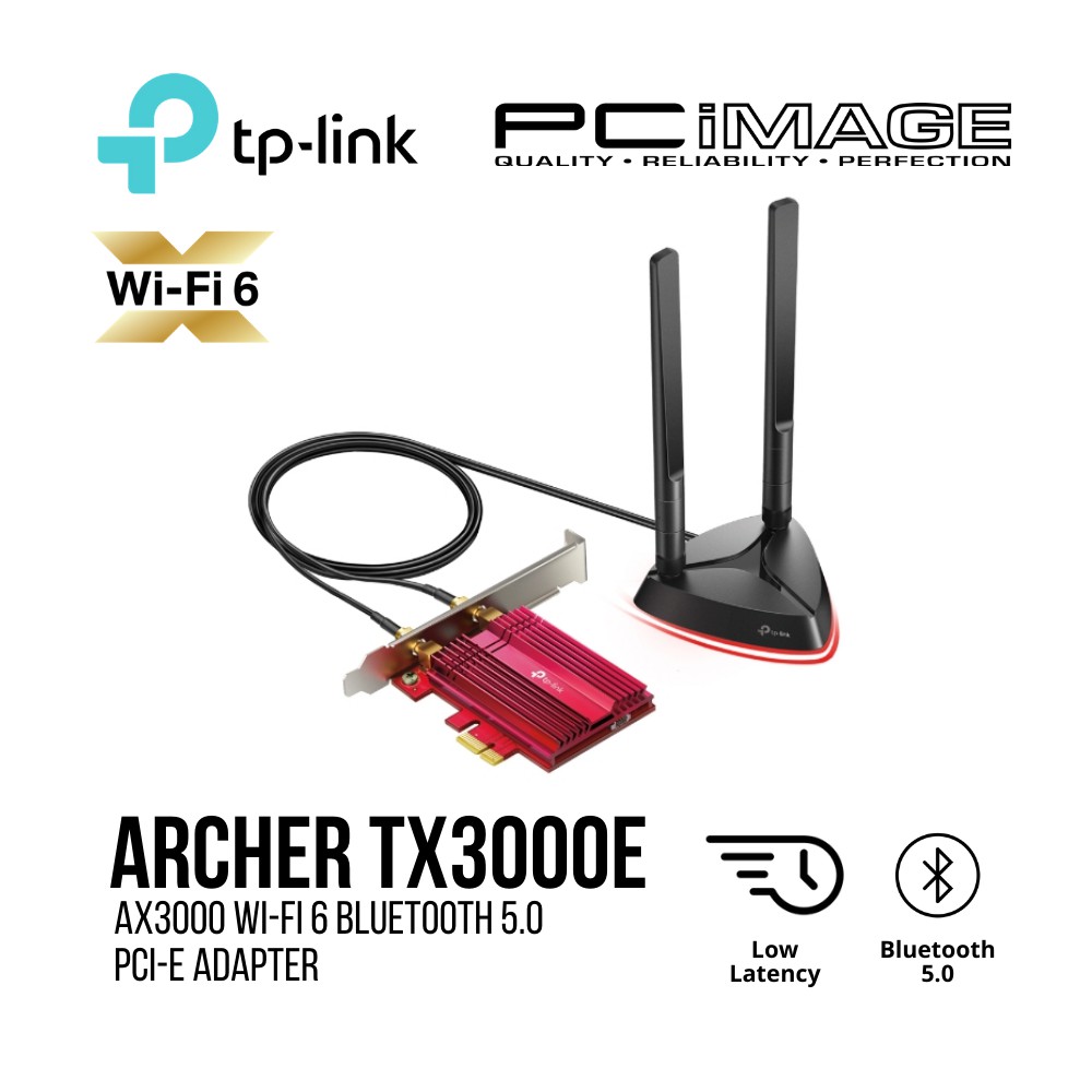 Bedst appel piedestal Tp-Link Archer TX3000E A3000 WiFi 6 Bluetooth 5.0 PCIe Adapter | Shopee  Malaysia