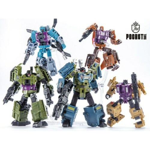 Pocket Toys Transformable Robot - PL-0 / PT-05 Ruiner.B (KO Iron