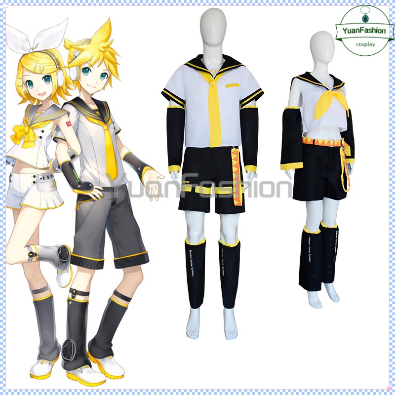 [In Stock] Vocaloid Kagamine Rin & Len Cosplay Costume | Anime ...