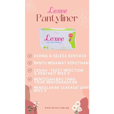 pantyliner lexee original | Shopee Malaysia