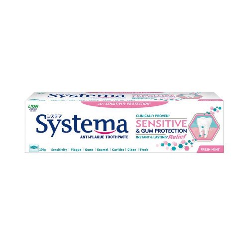 Systema Sensitive & Gum toothpaste 100g+free2x20g | Shopee Malaysia