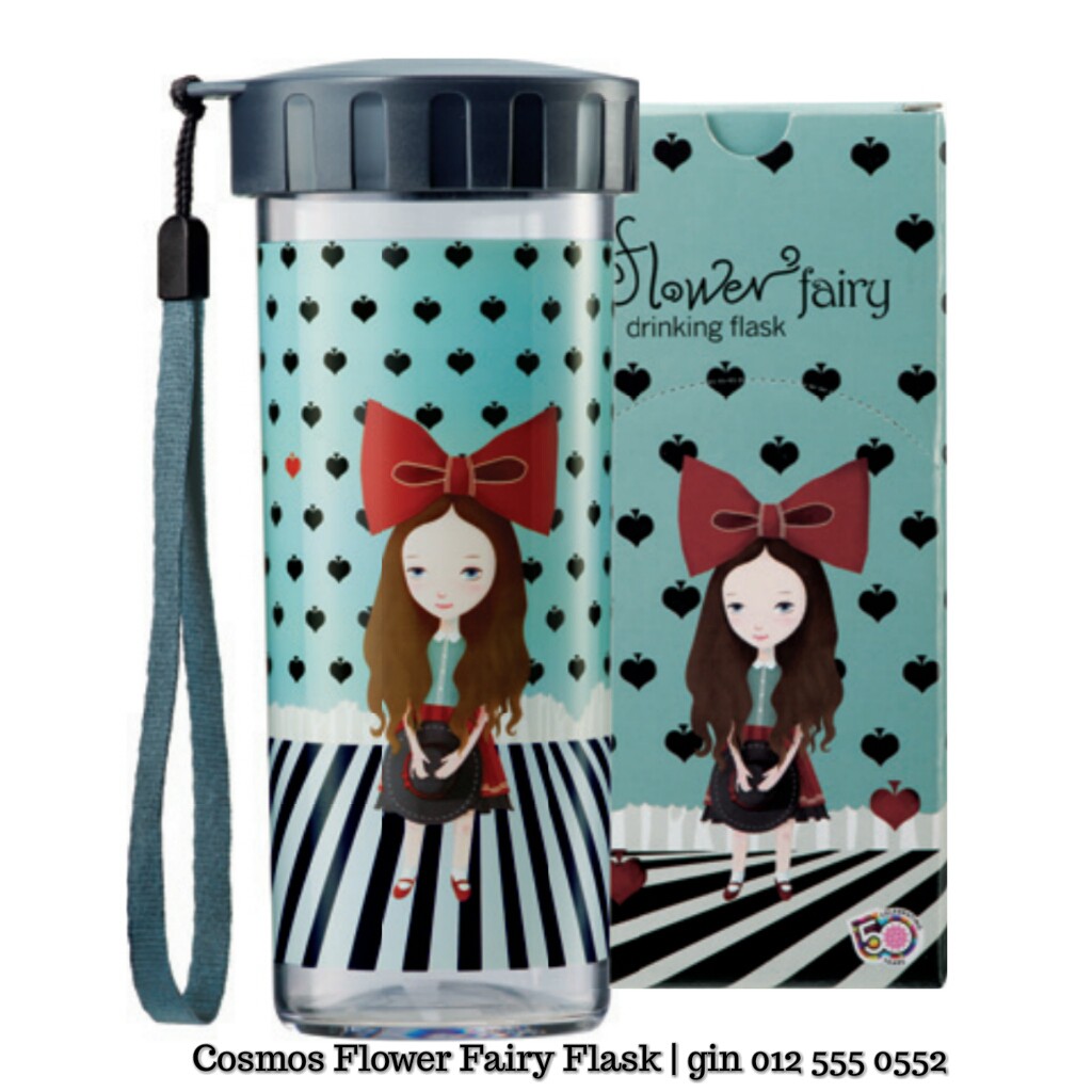 Tupperware Flower Fairy Flask 410ml (COSMO) | Shopee Malaysia