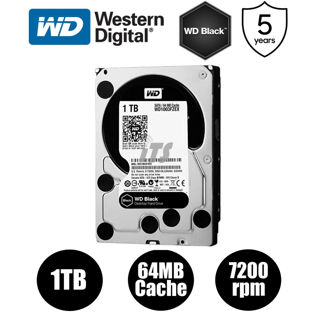 Western Digital Caviar Black WD1003FZEX (1TB) Shopee Malaysia