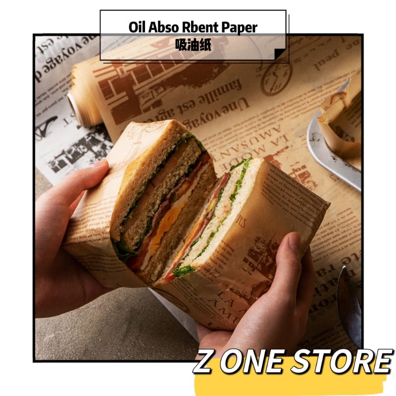 🦁 8M Cooking Parchment Paper Baking Tools Food Grade Grease Paper Bread