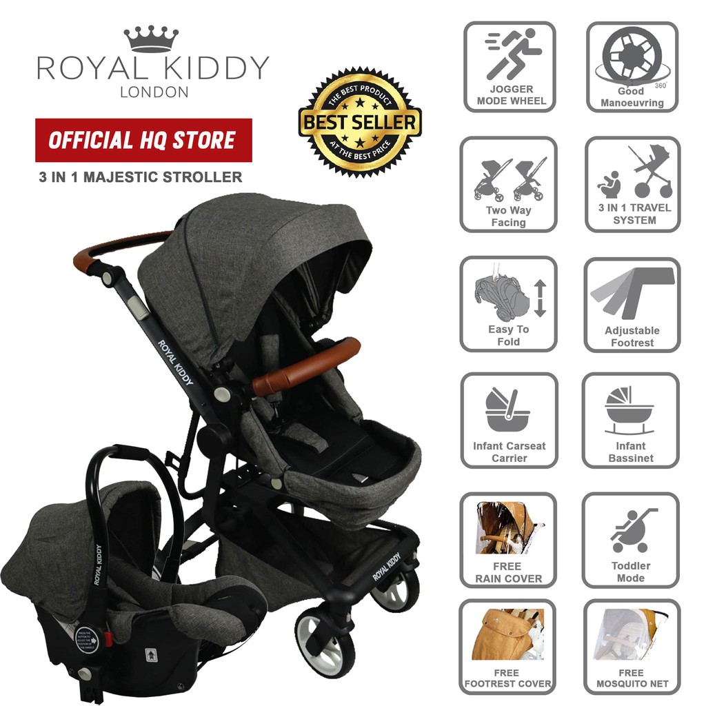 Royal kiddy store stroller price