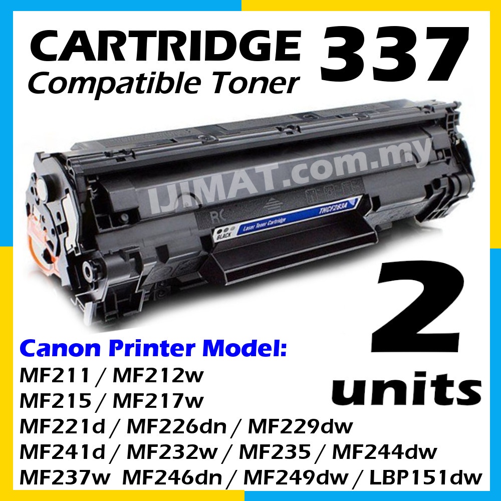 2x Compatible Canon CRG Cartridge 337 CRG337 MF 211 212w 221d 215