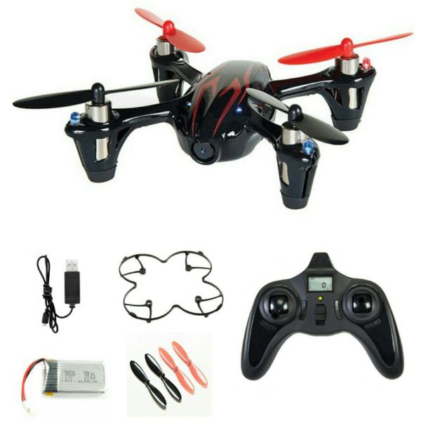  Hubsan X4 (H107L) 4 Channel 2.4GHz RC Quadcopter, Black : Toys  & Games