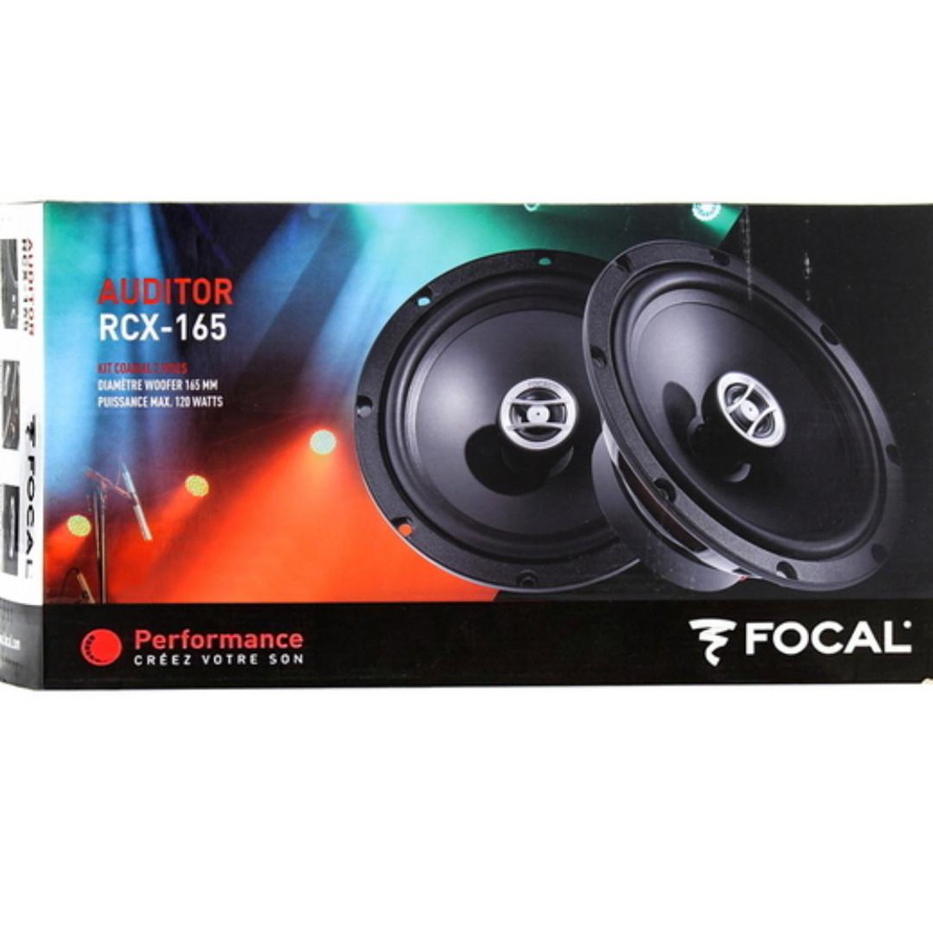 [FREE GIFT] FOCAL RCX-165 6.5″ (165mm) 2-Way Coaxial Kit Speaker ...