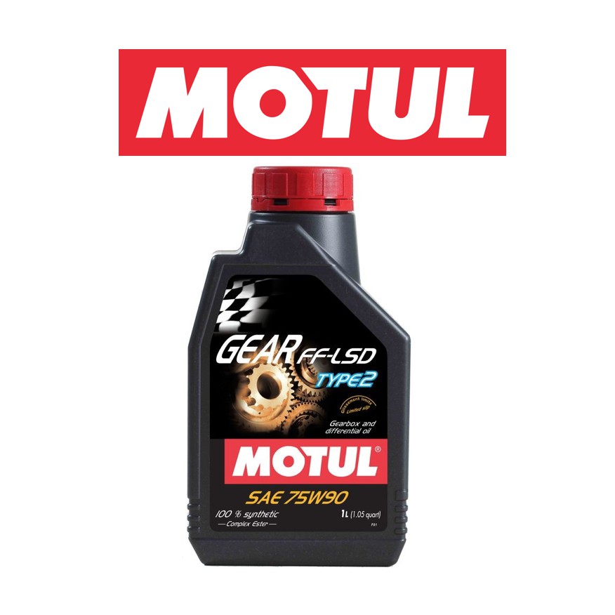 Motul Gear FF-LSD Type 2 75W90 Gear Oil (1L) | Shopee Malaysia