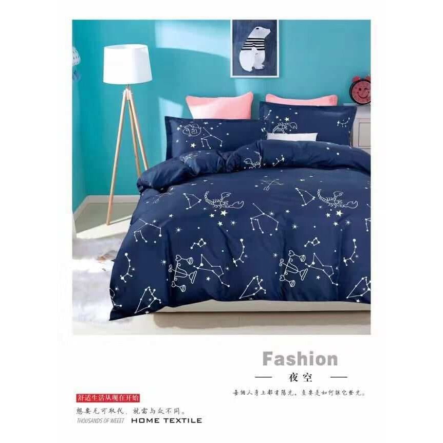 Fine bed linen 800 knit 5 piece set sheets ( cotton ) Shopee Malaysia