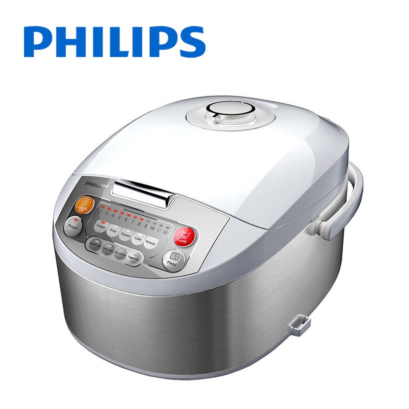 Philips Viva Collection Fuzzy Logic Rice Cooker (1.8L) HD3038 ( HD3038