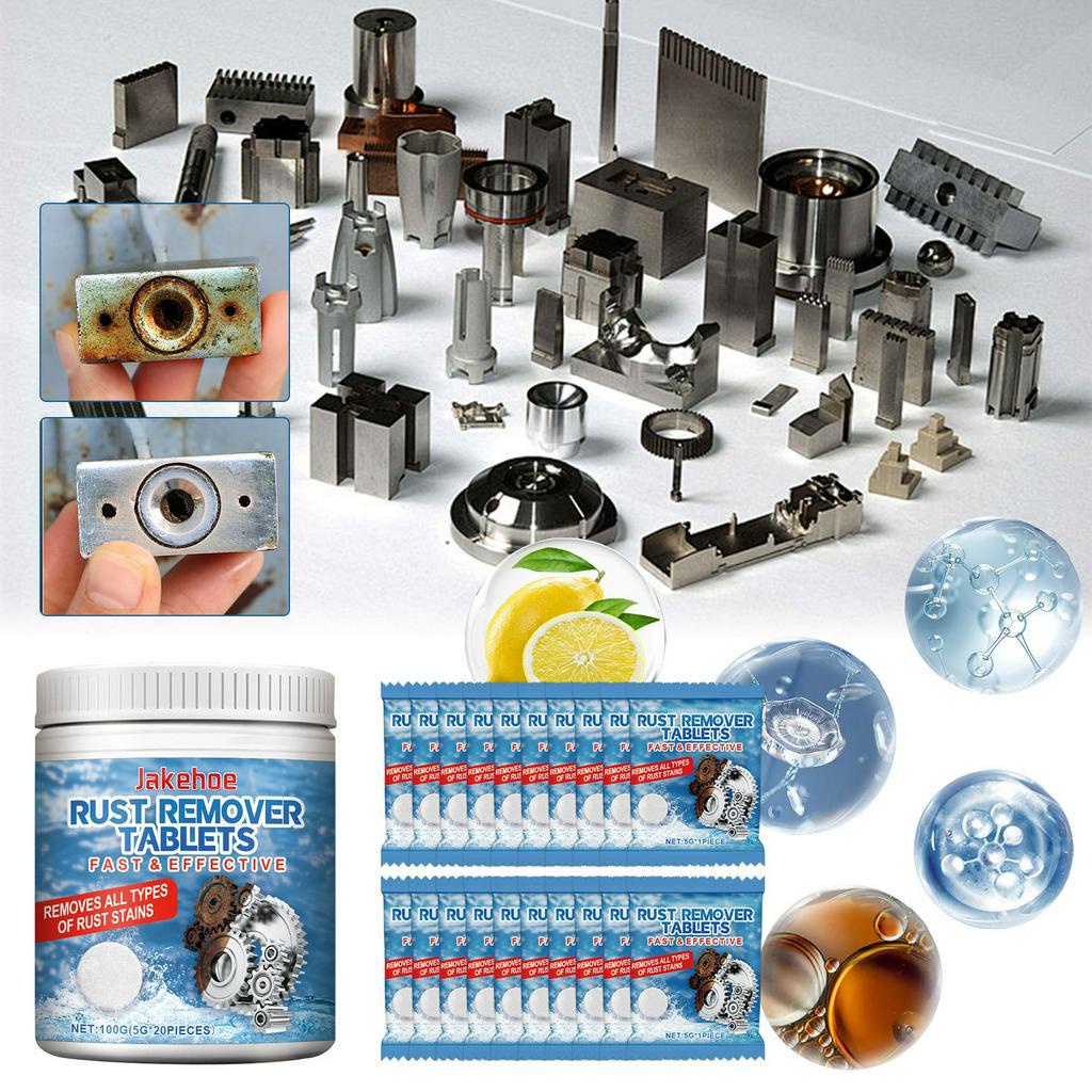 Jakehoe Rust Removal Cleaning Effervescent Tablets Kitchen Stovetop ...