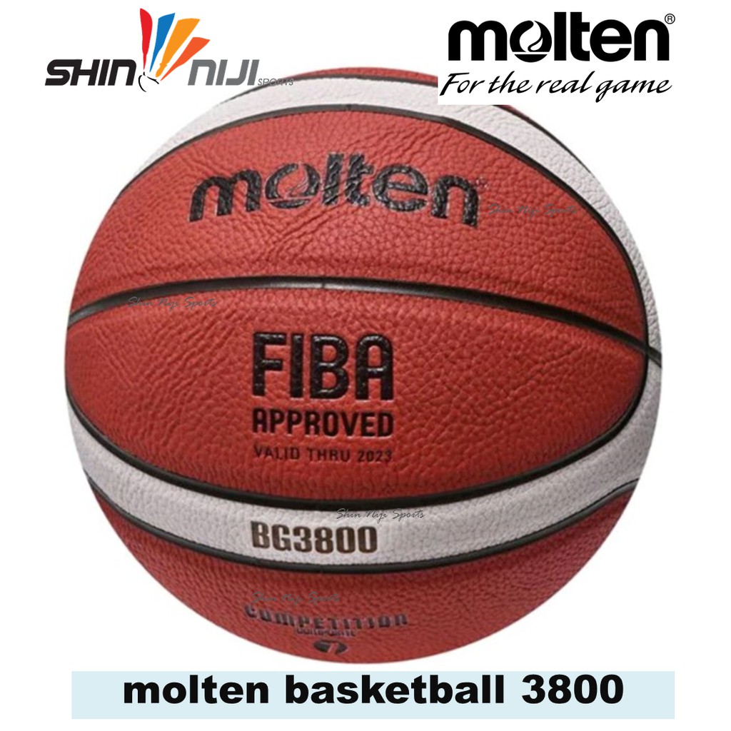 Bola de Basquete Molten BG3800 Basketball FIBA Approved