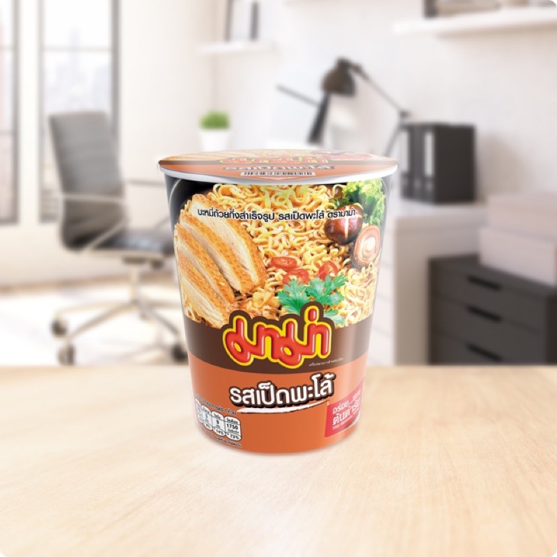 Mama Cup Instant Noodles roast duck Flavour Size 60g — Shopping-D
