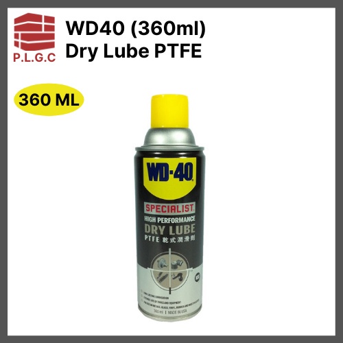 WD40 Specialist Series, High Performance Dry Lube PTFE 360ML Shopee