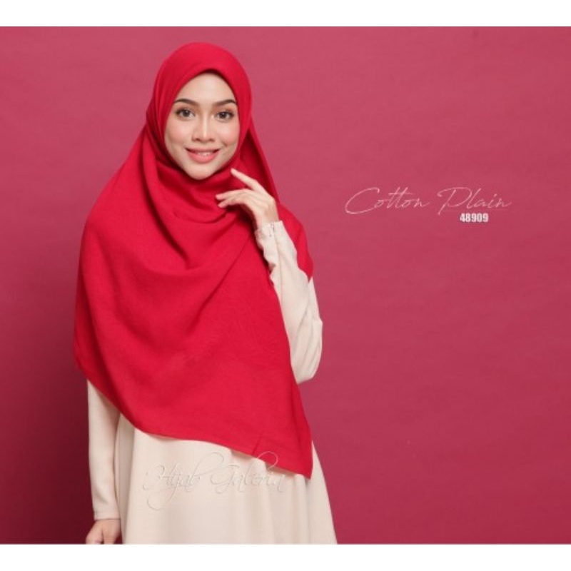 TUDUNG COTTON LABUH | BAWAL BIDANG 60 HG PLAIN COTTON EMBOSS TIDAK ...