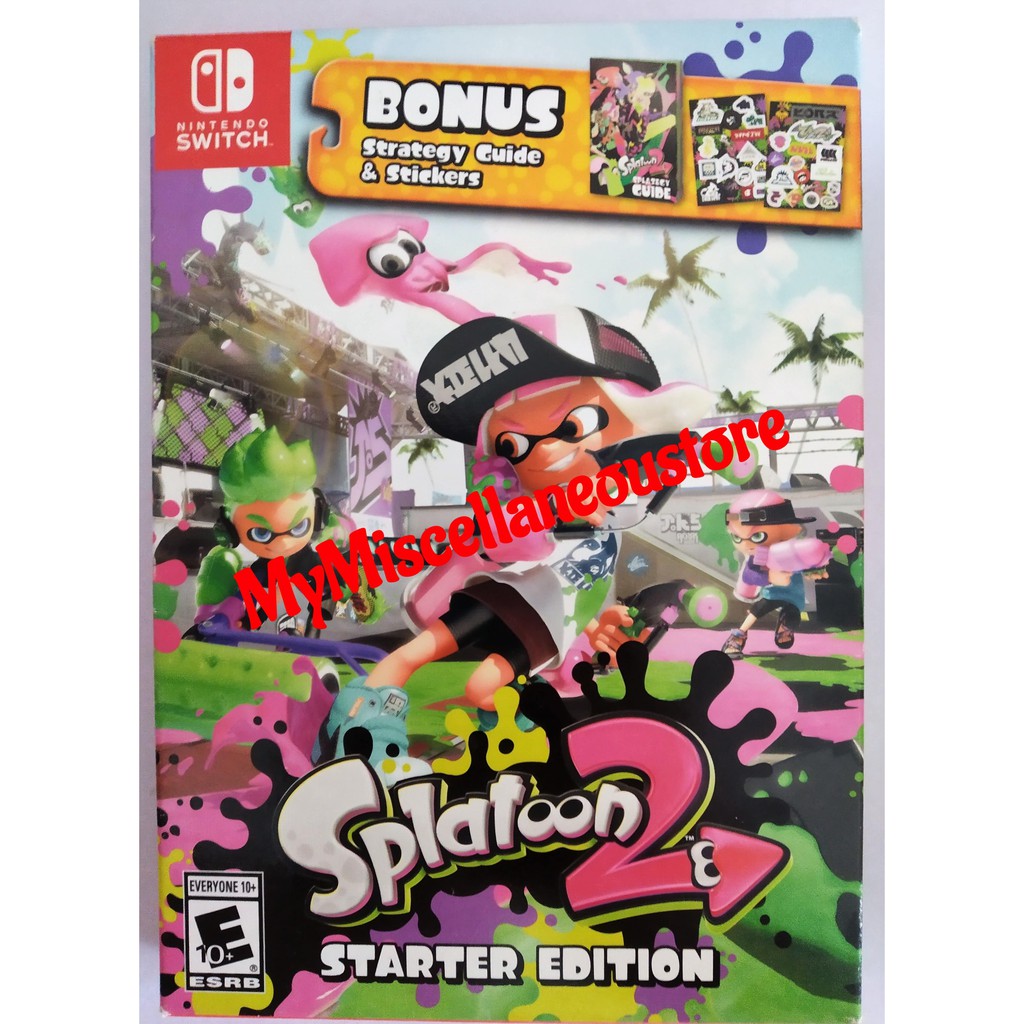 SWITCH SPLATOON 2 STARTER EDITION | Shopee Malaysia