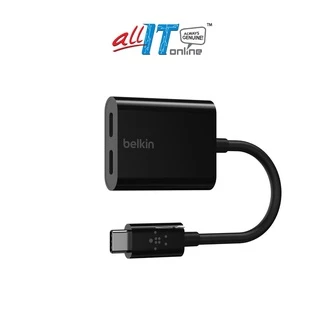 Belkin F7U081btBLK CONNECT™ USB-C™ Audio + Charge Adapter