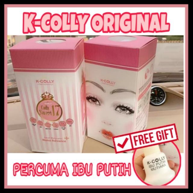 KCOLLY SWEET 17 FREE IBU PUTIH ORIGINAL [Ready Stock] | Shopee Malaysia